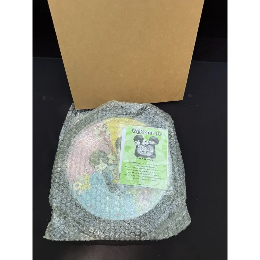 Brand New Vtg Disney Channel Mickey Battery Operated Collectible Wall Clock NIB